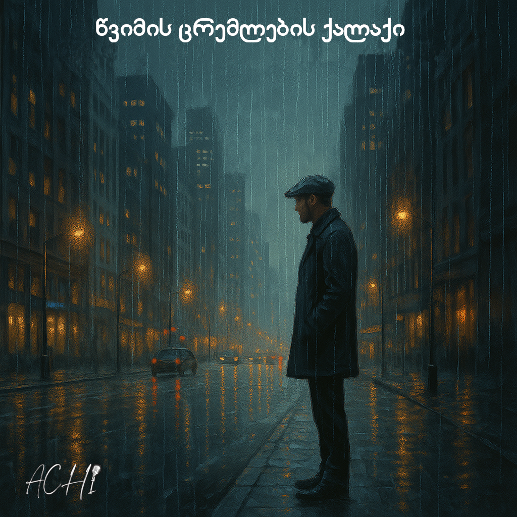 წვიმის ცრემლების ქალაქი artwork